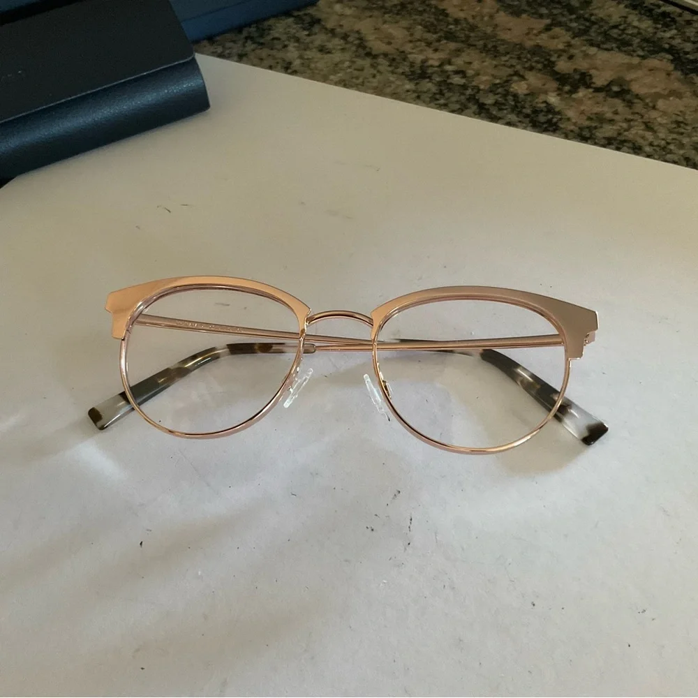 Warby Parker “Blair” Rose Gold Eyewear - Picture 3 of 8